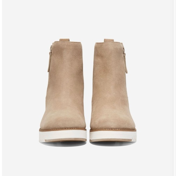 COPY - COLE HAAN ZERØGRAND City Wedge Side Zip Boot 7.5 NEW IN BOX - Picture 2 of 6